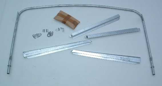 86 Truck Cab Hood Stick Frame Set