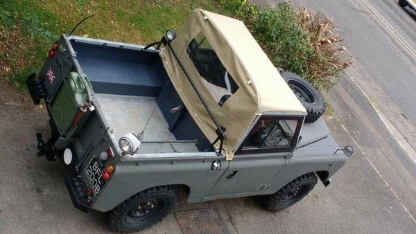 88 Standard Truck Cab Canvas Hood