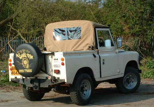 88 Standard Truck Cab Canvas Hood - Image 2