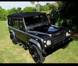 Defender 110 5 Door County Station Wagon Mohair Hood